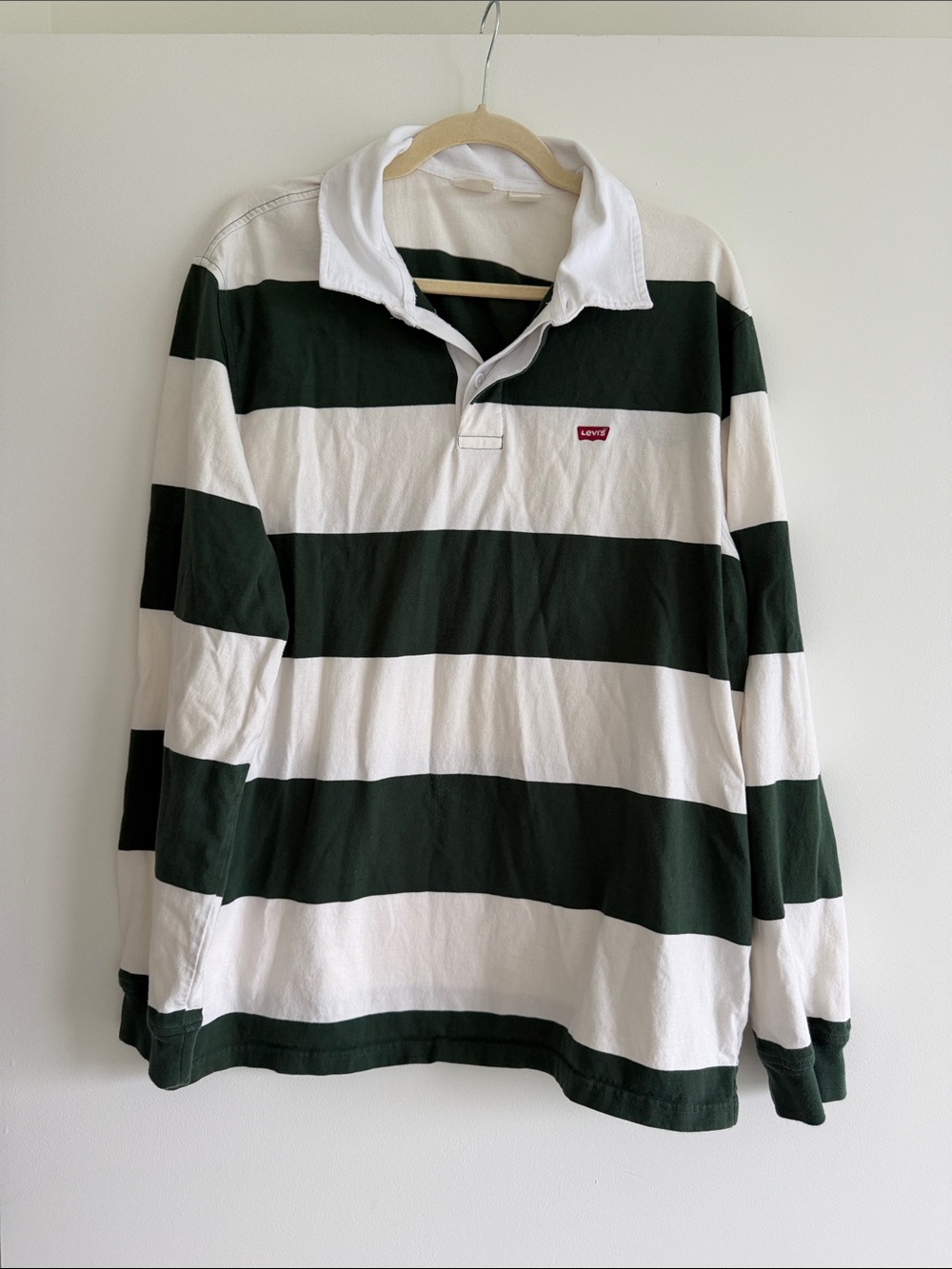 Levi’s stripped collared longsleeve
